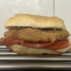 Panino con fettina panata